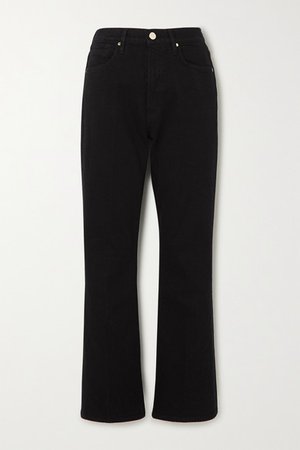 GOLDSIGN | + NET SUSTAIN The High Rise slim-leg jeans | NET-A-PORTER.COM