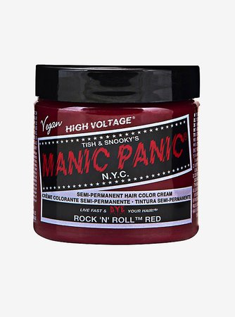 Manic Panic Rock ’N’ Roll Red Classic High Voltage Semi-Permanent Hair Dye