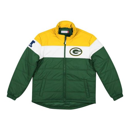 In The Clutch Jacket Green Bay Packers - Shop Mitchell & Ness Outerwear and Jackets Mitchell & Ness Nostalgia Co.