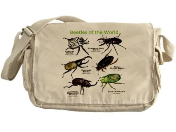 beetle messenger bag