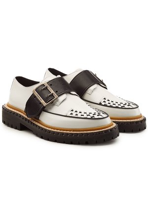 Mason Buckle Strap Leather Creepers Gr. IT 40