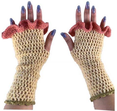 hands with gloves
