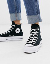 Converse Chuck Taylor Hi Lift Platform white sneakers | ASOS