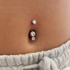 belly ring piercings - Google Search