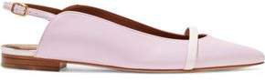 Marion Leather Slingback Point-toe Flats