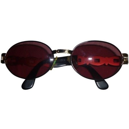 retro red sunglasses