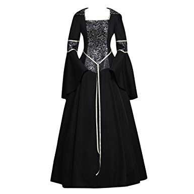 Black Medieval dress