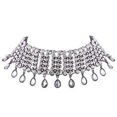 diamond necklace collar