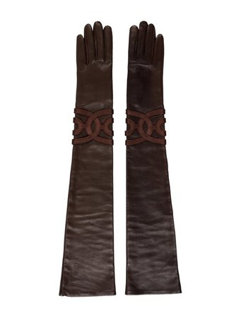 Hermès Soya Elbow Length Gloves - Accessories - HER148456 | The RealReal