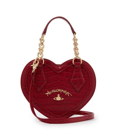 fancy heart handbag