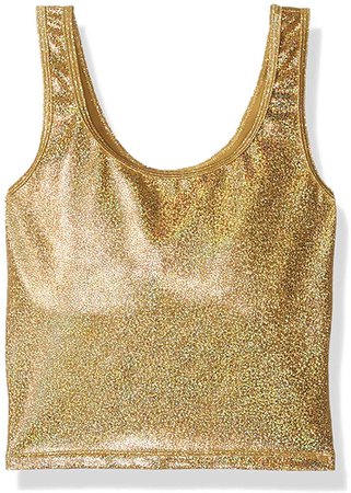 BODYZONE Women's New Years Tank, Shattered Gold, One Size at Amazon Women’s Clothing store