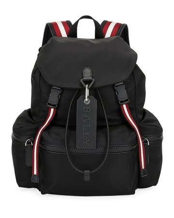 Bally Crew Trainspotting-Stripe Backpack