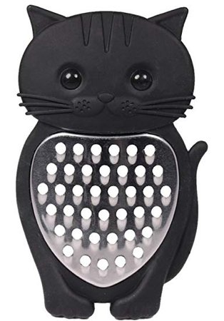 Black Kitty Cat Sweet Face Cheese or Vegetable Grater Kitchen Tool: Amazon.ca: Home & Kitchen