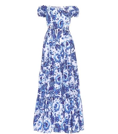 Bardot floral stretch cotton dress