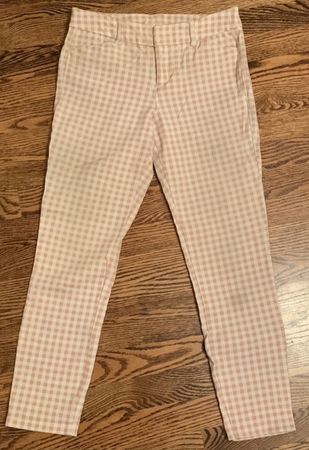 Old Navy Pink Gingham Pants