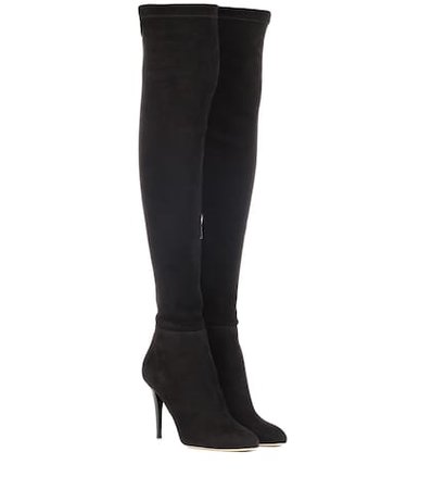 Toni suede over-the-knee boots