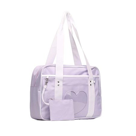 SteamedBun Ita Bag Heart Japanese Bags Kawaii Large Shoulder Anime Purse: Handbags: Amazon.com