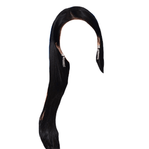 Long Black Hair PNG