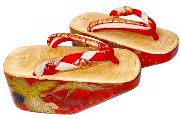 japanese okobo sandals