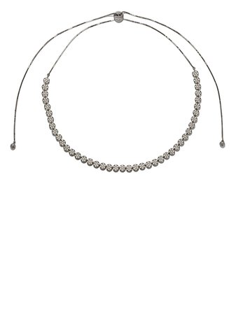 As29 18K Black Gold Diamond Indiana Choker Necklace Ss20 | Farfetch.Com