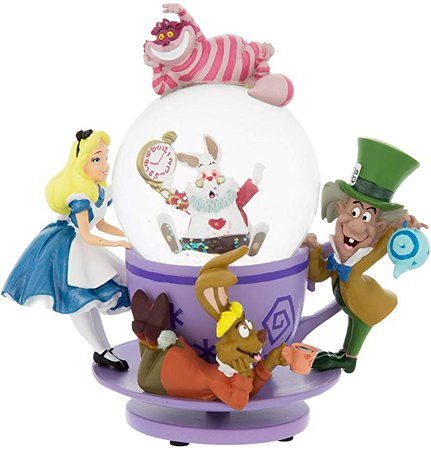 Disney Alice Tea Party Snowglobe: Amazon.ca: Home & Kitchen