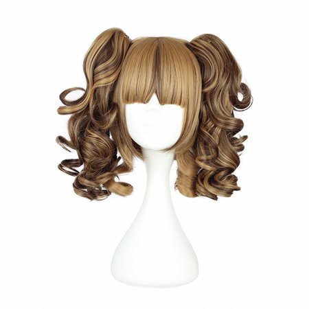 Two-Tone Brown Ponytail Wig