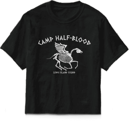 Black camp half blood shirt