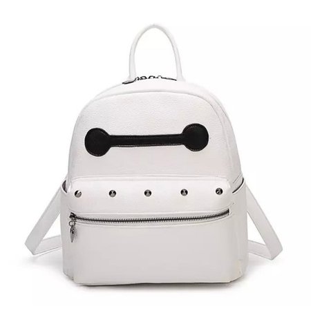 Fashion backpacks for teenage girls leather school bag Baymax big small size women pu leather backpack white-in Backpacks from Luggage & Bags on Aliexpress.com | Alibaba Group