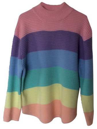 UNIF Frost Pastel Sweater - Tradesy