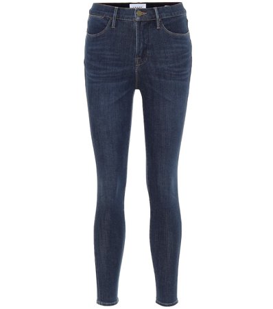 Le High Cropped Skinny Jeans - Frame | Mytheresa