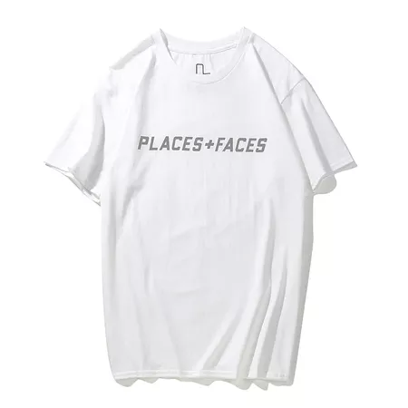 PLACES+FACES T Shirts 2018 New Hip Hop Casual Boy Girl Couple Places+Faces T Shirt Streetwear 3M Reflective Places+Faces T Shirt-in T-Shirts from Men's Clothing on Aliexpress.com | Alibaba Group