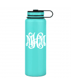 Monogrammed Running Shorts and Waterbottle