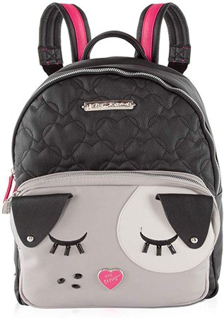 Betsey Johnson Women's Cat Backpack Black Multi One Size | Kids' Backpacks