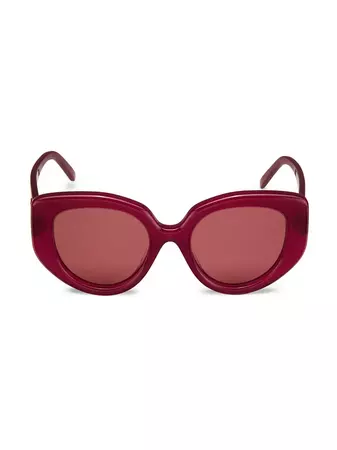 Shop LOEWE Stella 52MM Acetate Sunglasses | Saks Fifth Avenue