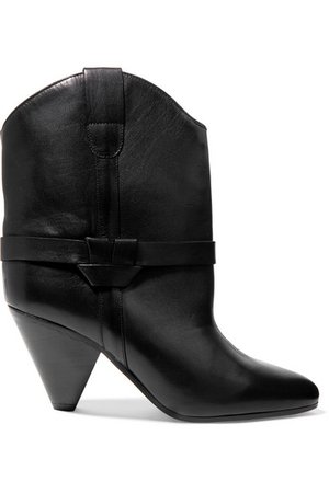 Isabel Marant | Deane leather ankle boots | NET-A-PORTER.COM