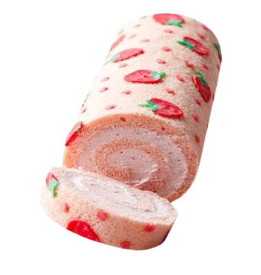 kawaii strawberry roll