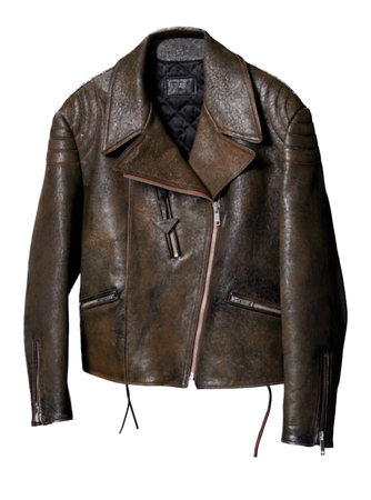 prada leather biker jacket