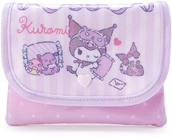 Amazon.com : Sanrio Kuromi/My Melody Tissue & Case Pouch (Retro) : Office Products