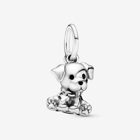 Labrador Puppy Dangle Charm | Dog Charms | Pandora US | Silver | Pandora US