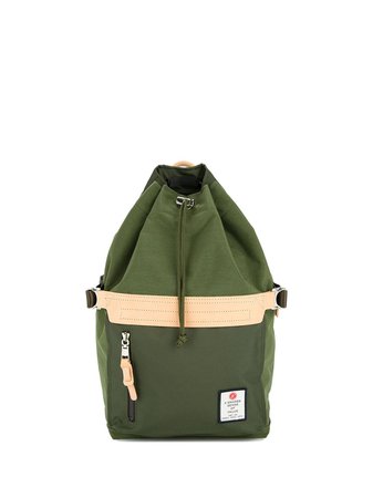 As2Ov Drawstring Backpack 09143165 Green | Farfetch