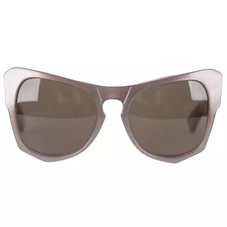 70s YVES SAINT LAURENT Rare MINT Diva Oversized Sunglasses mod. VANESSA For Sale at 1stDibs | ysl oversized sunglasses, vanessa mod, vanessa st laurent