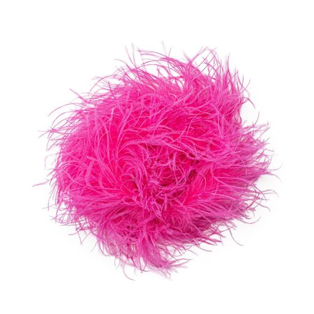 Shocking Pink Ostrich Feather Boa