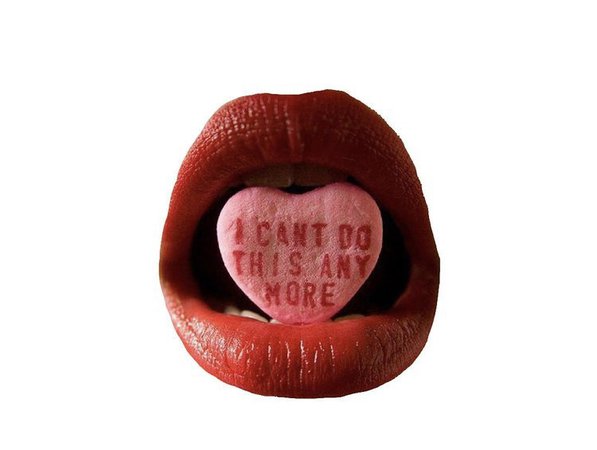 Red Candy Heart Lipstick