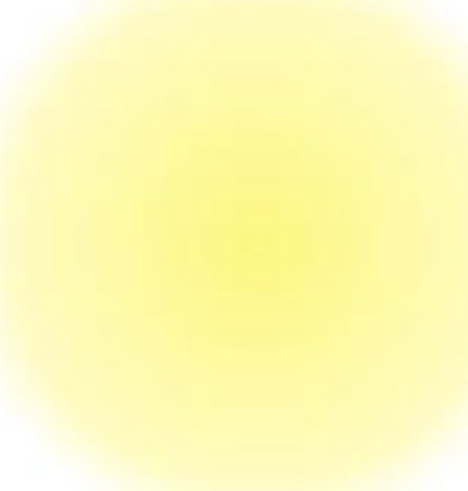 Light Yellow Faded Circle