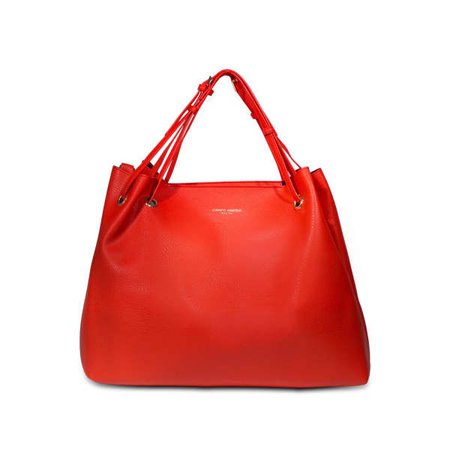 Catrin Tote Bag Flame Scarlet | CAMPO MARZIO | Wolf & Badger