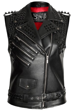 Doom Leather Vest [VEGAN] on Wanelo