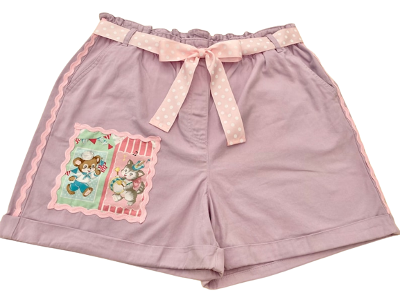 kawaii lilac shorts
