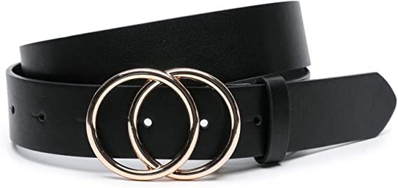 IFENDEI Women's Faux Leather Belt for Jeans Dress Waist Belts at Amazon Women’s Clothing store