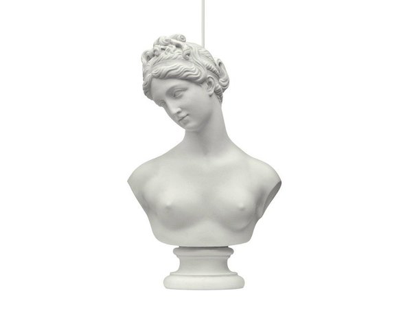 LED marble pendant lamp GODDESS STATUE LAMP By Mineheart design Young & Battaglia