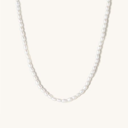 Tiny Pearl Necklace | Mejuri